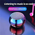 Miniatyrbild 2 av 4: Mini Portabel Trådlös Bluetooth Högtalare Liten Subwoofer Högt Ljud Green