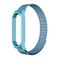 Miniatyrbilde 1 av 7: Milanese Loop Rem for Xiaomi Mi Band 7 6 5 4 3 - Rustfritt Stål Magnetisk Armbånd Metall Armbånd for Xiaomi mi band 4 3 Remmer 7 Perleblå 7 Pearlescent Blue Mi band 7