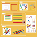 Miniatyrbilde 3 av 6: 120 brikker Tangram-puslespill for barn, trepuslespill, pedagogiske spill for barn 3 4 5 6 år gamle, Montessori-leker, kreative interaktive spill H