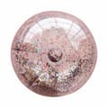 Stor oppustelig bold – funklende holdbar til vand og sand Multicolor Large