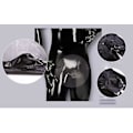 Miniatyrbilde 4 av 5: Sexy undertøy for menn, skinnende lakkjumpsuit, heldrakt i full kroppsdesign, fangedrakt, latex-body XXL