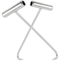 Miniatyrbild 2 av 3: 2 st Xtool Brunnsluckor Lyftkrokar Lyftkrok Dörrlyftkrok Brunnslock Lyftkrok Avloppstäck Lyftkrokar Avloppslucka Krok