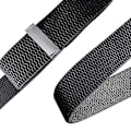 Miniatyrbilde 3 av 5: Herreseler med veldig sterke metallklemmer Brede kraftige seler One Size Passs All Justerbar og elastisk X-form (1 stk, svart) zgN