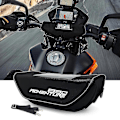 Pikkukuva 1 / 5: Ktm 890 Adventure R 890adv 890 2020 2021 2022 2023 moottoripyörän ohjaustangon laukku vedenpitävä ohjaustanko matkanavigointilaukku have logo