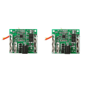 Miniatyrbilde 1 av 5: 2 stk 5s 18/21v 20a Li-ion Bms Pcm Lithium Batteri Ladebeskyttelseskort Pcb For 18650 Lithium Green