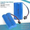 Miniatyrbillede 4 af 5: 7.4v 1200mah Lithium Batteri Udskiftningsbatteri til Fjernstyret Bil (FMY)
