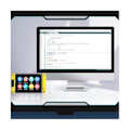 Miniatyrbilde 3 av 5: ESP32 Utviklingstavle WiFi Bluetooth 2,8 tommer 240X320 Smart Display TFT-modul Berøringsskjerm