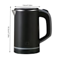 Miniatyrbillede 2 af 4: 0,8l Elektrisk Kanden med Automatisk Afbrydelse og Tørkogningsbeskyttelse BPA-fri til Te og Kaffe TABY Green Europe Standard