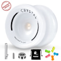 Miniatyrbillede 2 af 4: Magicyoyo k2 crystal yoyo, dobbeltfunktionel responsiv yo-yo til begyndere, udskiftning af unresponsive leje til avancerede Pink