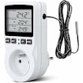 Miniatyrbillede 1 af 5: Termostat Stikkontakt, Digital Timer Stikkontakt, Programmerbar Digital Stikkontakt Med Sensor, Programmerbar Digital Timer, Opvarmning Termostat Stikkontakt Kompatibel Gre