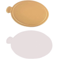 Miniatyrbilde 3 av 4: 100 Stykker Gull Mousse Kakebrett - Engangs Pappstativ for Kaker, Bryllup