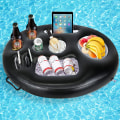 Miniatyrbillede 1 af 5: Pool Bar, 2-i-1 Drikke- og Snackholder Black