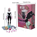 Pikkukuva 2 / 4: Shf Spider-Man Across The Spider-verse Spider-Gwen Gwen Stacy Action Figure Uusi [HK] 1610 L