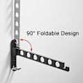 Miniatyrbilde 4 av 5: Foldbare kleskroker, klesstativkroker sammenleggbare kroker for balkong bad vaskerom (bla