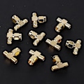Miniatyrbillede 1 af 3: 10 stk. 3-vejs Splitter Sma Han til To Sma Hun Triple til T Rf Adapter Forbindelse
