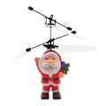 Miniatyrbillede 3 af 5: Elektrisk Infrarød Sensor Flyvende Bold Julemand Helikopter Led Lys