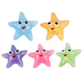 Miniatyrbillede 1 af 5: Sød Stjernefisk Klemlegetøj Blød Behagelig Berøring Blød Tilbagefjedrende Glimmer Sequins Mini Klemlegetøj Stressaflastende TPR