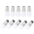 Miniatyrbillede 2 af 5: 10 stk. 1,5 W LED-stearinlys pærelampe udskiftningsdele tilbehør AC 230V B15
