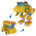 Miniatyrbillede 1 af 5: Nyeste Abs Min Deformation Gogo Dino Actionfigurer Rex Transformation Bil Flyvemaskine Motorbåd Kran Dinosaur Legetøj Til Børn (FMY) No Box Spino