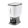 Miniatyrbild 1 av 5: 10 kg Automatisk Risdispenser med Sköljkruka Smart Risdispenser Risförvaring Risbehållare Hushåll