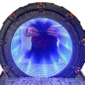Pikkukuva 1 / 4: Tähtiportti Valo Peili Cosplay Rekvisiitta Replica Fantastisia Atlantis Universumi Keräilylahja Peli Veistos Malli Leikki RekvisiittaBY