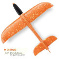 Miniatyrbilde 1 av 2: Flygende skumfly, glidfly, 50 cm [DmS] orange