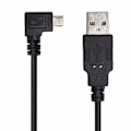 Miniatyrbilde 2 av 4: Høyre vinkel Micro USB lader data 1M kabel for TomTom, 6000 Sat Nav & andre