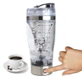 Miniatyrbillede 1 af 3: 600ml bærbar Bevægelsesblanding Vandflaske Vortex Tornado Pp Gratis Køkkentilbehør Elektrisk Automatisk ProteinshakerBY