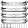 Miniatyrbilde 1 av 2: 4 stk. Takfestebraketter 105 mm Hengelampe Tilbehør Takkronelampe Taklampe Baseplate Taklampeplater Plateholdere