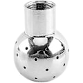 Miniatyrbillede 3 af 5: Sanitært rustfrit stål 304 tank sprøjte rengøringskugle fast/roterende 360 CIP rengøring 1/2\" BSP gevind hun-tilslutning med rengøringsdiameter 1m-6m(f