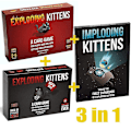 Miniatyrbillede 1 af 4: Du Har Fået Krebs Af Exploding Kittens Familiebordspil Sjovt Voksen Brætspil Legetøj Multiplayer Kortspil Julegave [DmS] 3 in 18