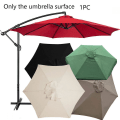 Miniatyrbillede 2 af 5: 2M Terrasseparasol Markedsbordparasol med 6 Robuste Ribber, Trykknap Hældning/Sving Udendørs Parasol til Have, Dæk, Baghave, Pool og Strand (Parasol red