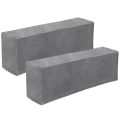 Miniatyrbild 1 av 5: 2 st Universal Soffa Armstödsöverdrag Elastiskt Armstödsskydd Enfärgad Armstödsskyddstyg (grå)BY
