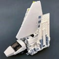 Miniatyrbild 4 av 5: 75302 Rymdkrig Imperial Shuttle Byggsats Luke Skywalked Byggleksak Diy Julgåvor För Barn Leksaker För Pojkar Db