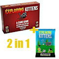 Miniatyrbillede 1 af 4: Du Har Fået Krebs Af Exploding Kittens Familiebordspil Sjovt Voksen Brætspil Legetøj Multiplayer Kortspil Julegave [DmS] 2 in 13