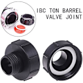Miniatyrbilde 3 av 5: IBC Tank Adapter Slangekrantilkobling DN80 3 Tommer S100x8 100 mm Grovgjenge Til 2 Tommer S60x6 60 mm Vannbeholderkran IBC Tankbeslag Gjenget C