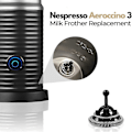 Miniatyrbilde 3 av 5: Kompatibel med Nespresso Aeroccino 3 Aeroccino 4 Blender Melkeskummer Reservedeler Kaffe Lag Black  Silver