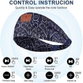 Pikkukuva 4 / 5: Uni Sleep - Bluetooth-kuulokkeet langattomat musiikkipannan urheilun juoksun kuulokkeet sisäänrakennetulla mikrofonilla (FMY)