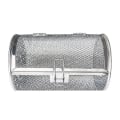 Miniatyrbillede 4 af 5: Rotisserie-ovnkurv i rustfrit stål - Grillrist til stegning af mad - Roterende luftfryserkurv BY Section A