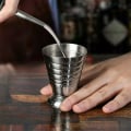 Miniatyrbillede 3 af 4: 75ml Målebæger i Rustfrit Stål Jigger Shot Drikke Spiritus Blandet Cocktail Bæger Til Bar