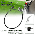Miniatyrbild 2 av 5: Passar till Sinknap 155 cm gräsklippare motorbyte, perfekt matchande reservdelar, rostskydd, fin processområde kontrollkabel för Mtd 155cm