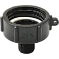 Miniatyrbild 1 av 5: IBC-adapter S60 Skruvkoppling för IBC-vattentank 2 tum till 3/4 tum