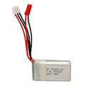 Miniatyrbilde 1 av 5: 2024-7. 4V Lipo Batteri 2S 20C 850mAh RC Litiumbatteri for RC Biler RC Båter RC Modeller [DmS]