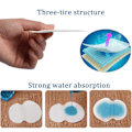 Miniatyrbild 4 av 5: 50 st Armpit Sweat Pads Underarm Sweat Pads Ren Underarm Pads Svett Absorption Bekväma Osmakade Osynliga