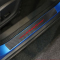 Miniatyrbillede 5 af 5: Dørtrinsstickers Beskyttende Tilbehør Til Seat Ibiza Leon Arona Altea Ateca Tarraco Alhambra Arosa Exeo Mii Toledo For Leon Black Red