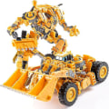 Miniatyrbild 2 av 2: Aoyi Cool 8-i-1 Överstor Devastator Transformationsleksaker Pojke Anime Hook Actionfigurer Robotbil Teknikfordon Modell Barn [DmS] AOYI DD02