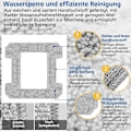 Miniatyrbillede 3 af 5: 6 Pak Rengøringsklude til Ecovacs Winbot W1 / W1 Pro / W2 / W2 Omni Vinduesrenserobotter, Vinduesrenserobot, Vaskbare Mikrofiber Rengøringsklude