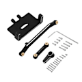 Pikkukuva 1 / 5: Servo-kiinnitysteline Ohjausvarsi Ohjaustanko Sopii Axial Scx24 1/24 Rc Rata-auton päivitykseen Pa