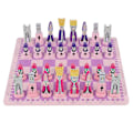 Miniatyrbild 3 av 5: Reseschackspel med Schackbräde Pedagogiskt och Vuxna Rosa