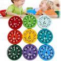 Miniatyrbillede 1 af 4: Matematik Fidget Spinners, Matematik Fakta Fidget Spinners, Dette er til alle Stimmers - Fidgeters, der lærer matematik, division og multiplikation på én Fi Add Subtract 9pcs